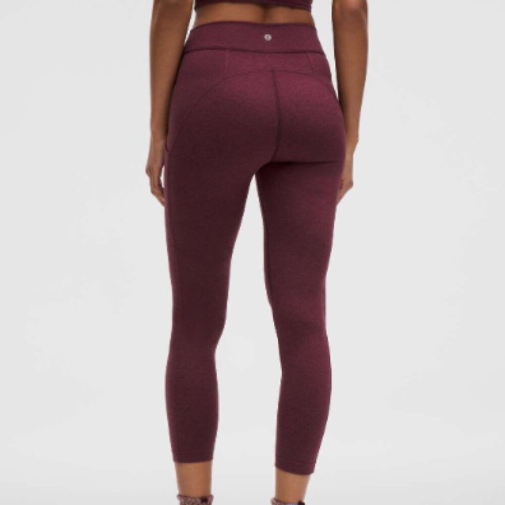 NWT Lululemon Soft Sueded High-Rise Tight 25"